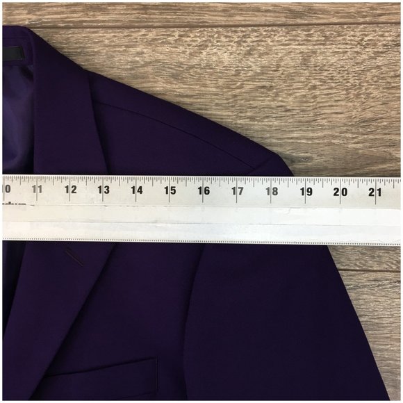 Suitopia Mens‎ Suit 2 Piece Set Size 38R Jacket Blazer Pants Two Button Tailored - Picture 10 of 16